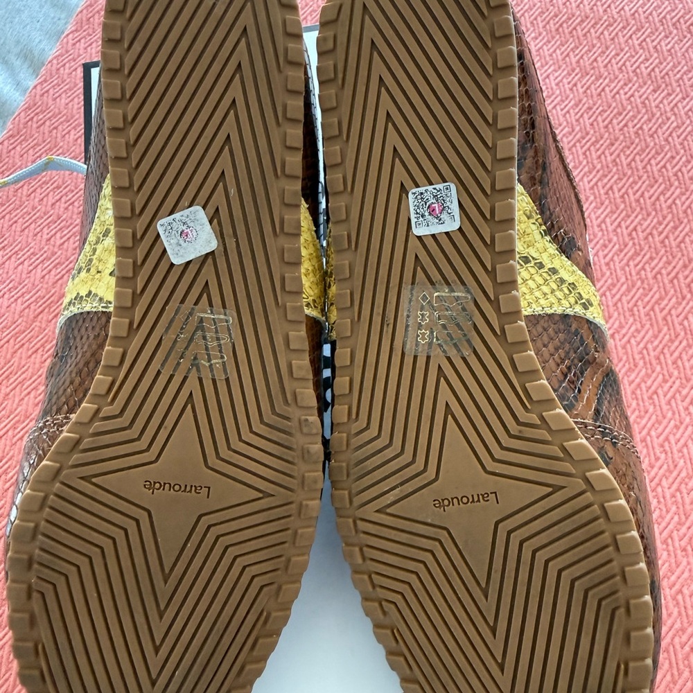 Larroude Stella Mule Python - image 6